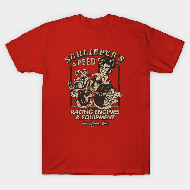 Schlieper’s Speed Shop T-Shirt by JCD666